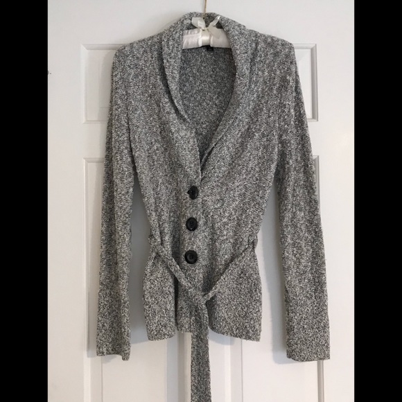 Nordstrom Sweaters - Gray Tie Sweater by Classiques Entier Atelier